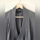 ALLSAINTS  Gina Drape Front Grey
Cardigan Jacket Sweater Size 4 Photo 6