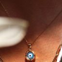 Tehrani Jewelry Evil Eye 14k Real Gold Pendant Photo 3