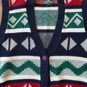 Cabin creek Vintage Christmas Knit Vest  Photo 4