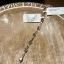 Macy's NWT Dainty Amethyst 18K Gold Over Sterling Silver Bracelet Photo 1