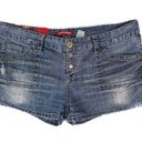 Unionbay  Shorts Womens 15 Distressed Denim Booty Hot Pants Stretch 3" Inseam Photo 0