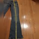 Silver Jeans Silver Lowrise Flare Jeans Womens Size 28 Slight Distress and Acid Wash Photo 3