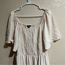 Bobeau B Collection by  Mathilde Smocked Dress in cream L Photo 3