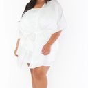 Show Me Your Mumu New  White First Look Robe Size XXL Photo 2