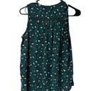 Collective Concepts  S Sleeveless Blouse Tank Top Work Career Tank Green Blue Photo 1