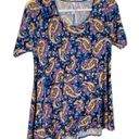 LuLaRoe 🔥🔥 $5 NWT  Paisley Print Flowy Scoop Neck Floral Print Blouse Sz M Photo 1