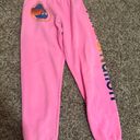 Aviator Nation Neon Logo Sweatpant in Neon Pink Photo 1