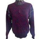 Purple Snow Vtg Demetre Womens Medium Wool acrylic blend Ski Sweater    Hong Kong Photo 0