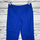 Talbots  NWT Size 10 Royal Blue Slim Leg The Perfect Crop Pants Photo 1