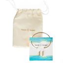 Harper Violet  NEW Jane Bracelet + Earring Set Gold Vertical Bars Photo 0