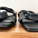 Matisse Footwear Matisse knotted leather slides sandals black size 8 Photo 5