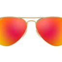 Ray-Ban Orange-red Flash Aviators Photo 0