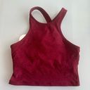 Beyond Yoga  High Neck Red Top Photo 2