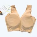 True & Co. Bra True Everybody V Neck Small Nude Beige Padded Wireless Bras Photo 3