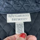 Mulberry  Street Women's Size XL Black Quilted Long Jacket Photo 10