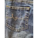 St. John’s Bay ST. John's Bay Women's Blue Denim Cotton Mid Rise Boot Cut Casual Jeans Pant 6 Photo 7