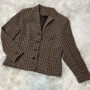 Houndstooth Vintage  Blazer Jacket Photo 1