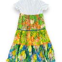 Farm Rio Caipirinha Floral Midi T-Shirt Dress size Medium Photo 2