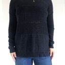 Helmut Lang navy blue Muted Web Pullover Sweater size P Photo 9