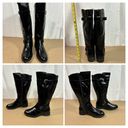 Wear Ever Julia Black Knee High Boots Riding Moto Boots Sz 6.5 W Photo 2