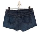 J Brand  Blue Fringe Trim Cut Off Cotton Blend Denim Jean Shorts Women Sz 27 Photo 1