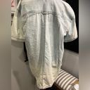 Free People  The Short of It Oversized Denim Shirt Size Medium NWT Read D… Photo 2