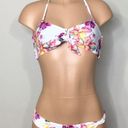 PilyQ New.  floral bikini set with reversible top. 2-way. NWOT Photo 0