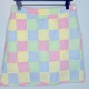 ep pro Seersucker Plaid Patchwork Golf Skort Size 6 Photo 0