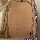 Bershka  Glitter Espadrille Flatform Sandal Sz 36 Photo 4