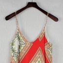 Renee C . Womens Shift Dress Size L Red Bandana Print Spaghetti Strap Scoop Neck Photo 6