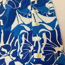 J. McLaughlin  blue and white floral skirt / size 10 Photo 1