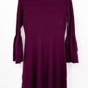 Cynthia Rowley  Womens 100% Merino Wool Flare Bell Sleeve Sweater Dress Size S Photo 3