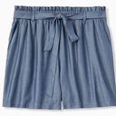 Torrid Blue Paperbag Shorts Photo 2