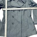 London Fog  Double Button Pea Coat Wool Blend Women's Size M Photo 4