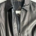 Liz Claiborne Liz, Claiborne, 100% genuine, black leather jacket/coat. Size Medium Photo 9