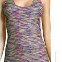 Xersion  Womens Tank Top Shirt colorful 
Size XS Fitted Racer Back Tank Photo 0