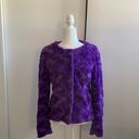 Esley Nwt  Purple Faux Fur Jacket Photo 1