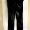 DL1961  Florence Skinny Mid Rise Instasculpt Ankle Leather Pant Poseidon Black 30 Photo 4