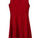 Tommy Hilfiger  Sleeveless Fit & Flare Dress in Red Size 6 Photo 3