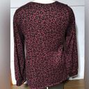 Harper Haptics by Holly  3X dark red and black lightweight sweater Photo 3