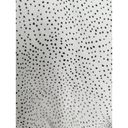 Sienna Sky  Dress Midi High Low Wrap V neck Dress White & Black Dotted Size XS Photo 3