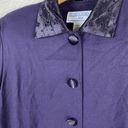 Jessica Howard VTG ‎ Petites Suit Dress Size 12 2 Piece Purple Jacket/Tank Dress Photo 2