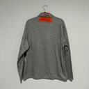 Colosseum University Of Miami Gray Orange Pullover Jacket Photo 4