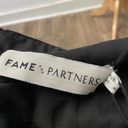 Fame and Partners Black Full Length Evening Dress size 4 Photo 6