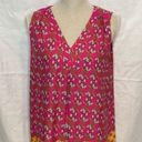 Violet+Claire 71 Violet and Clare Pink Orange Floral Tank Size Large Photo 0