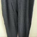 St. John  Collection Navy Blue Wide Leg Crop Santana Knit Pants 8 Photo 4