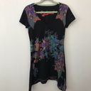 Desigual  Adaja Black Tunic T-shirt Embroidered Photo 27