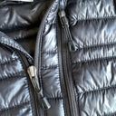 Patagonia Black Goose Down Fill Puffer Full Zip Hooded Jacket Women’s Size Small Photo 5