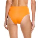 ONIA NWT  Sabrina Bikini Bottom Swim in Persimmon Bright Neon Orange Beach sz XL Photo 3