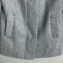 J.Crew  MERCANTILE Wool Grey Coat Cocoon Ladies size 6 Photo 8